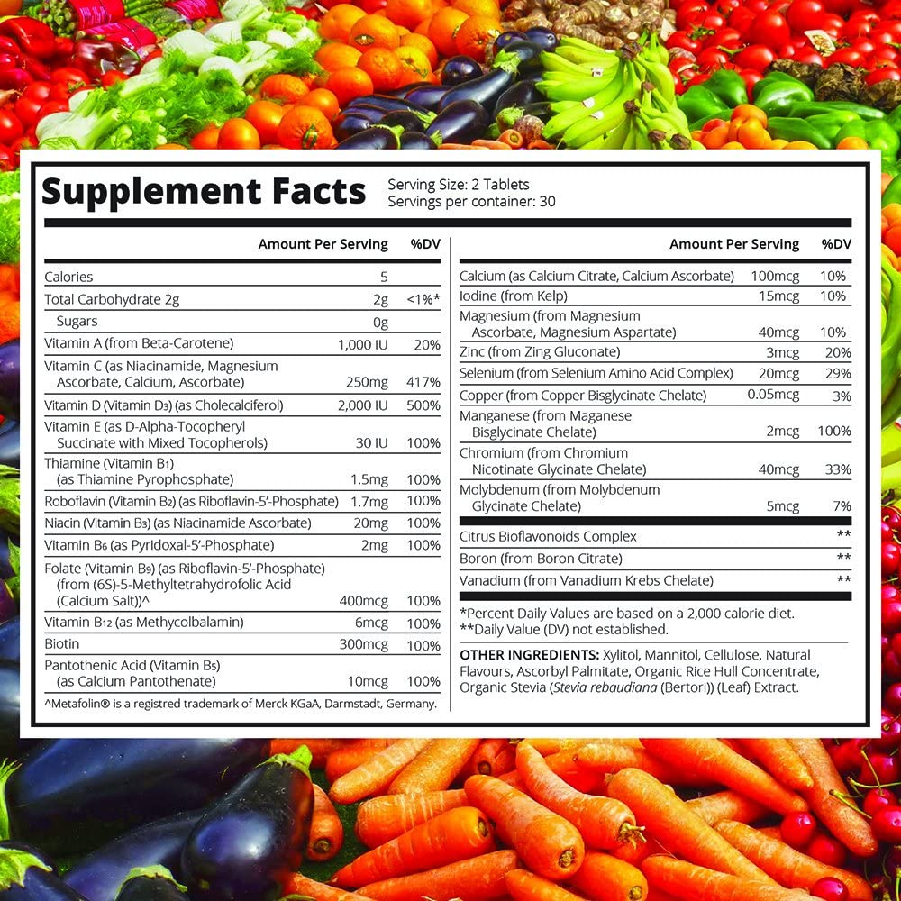 Closeup of Dr. Mercola chewables highlighting a fruit flavor for children.