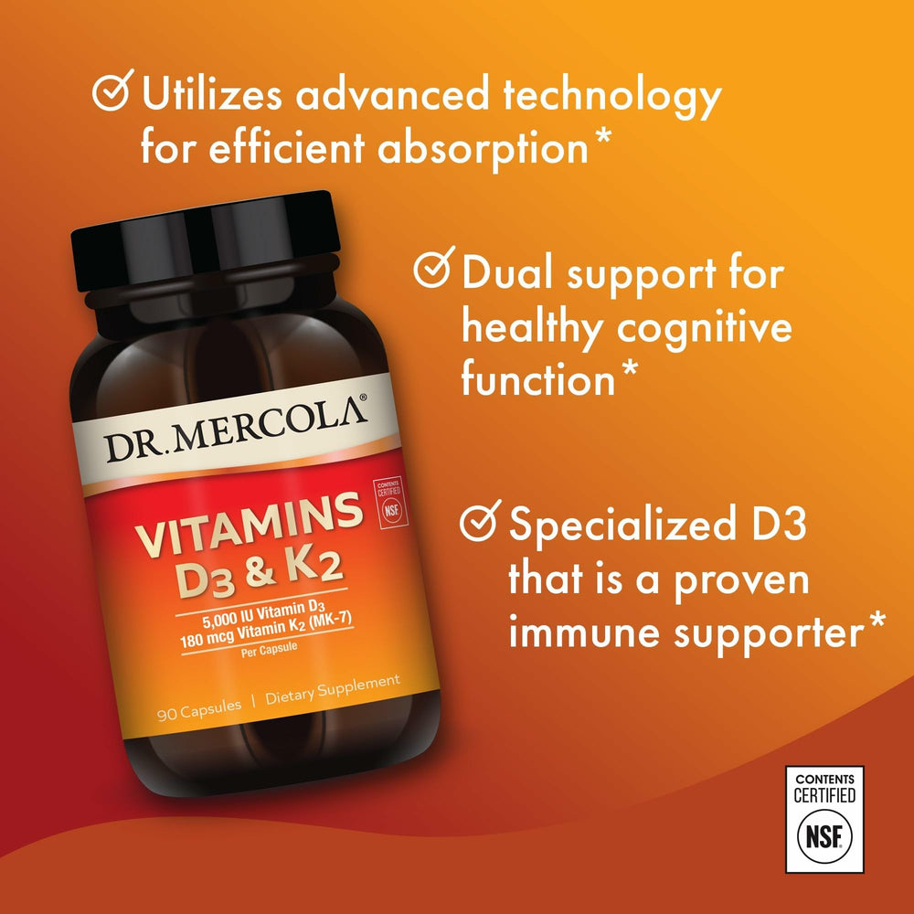 Close-up of daily dose: Dr. Mercola D3 K2 for routine health support