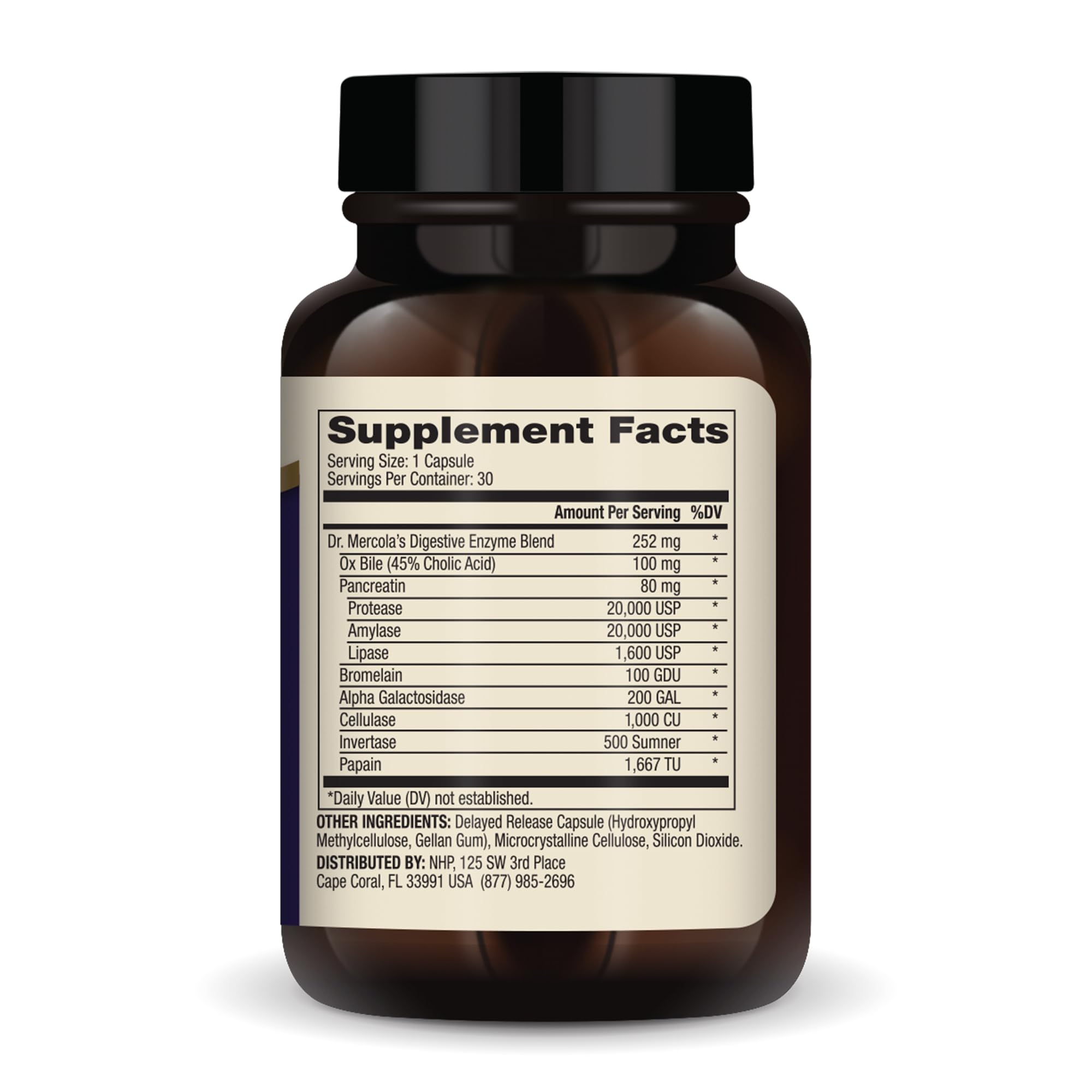 Dr. Mercola Digestive Enzymes chewables for kids, tasty daily support