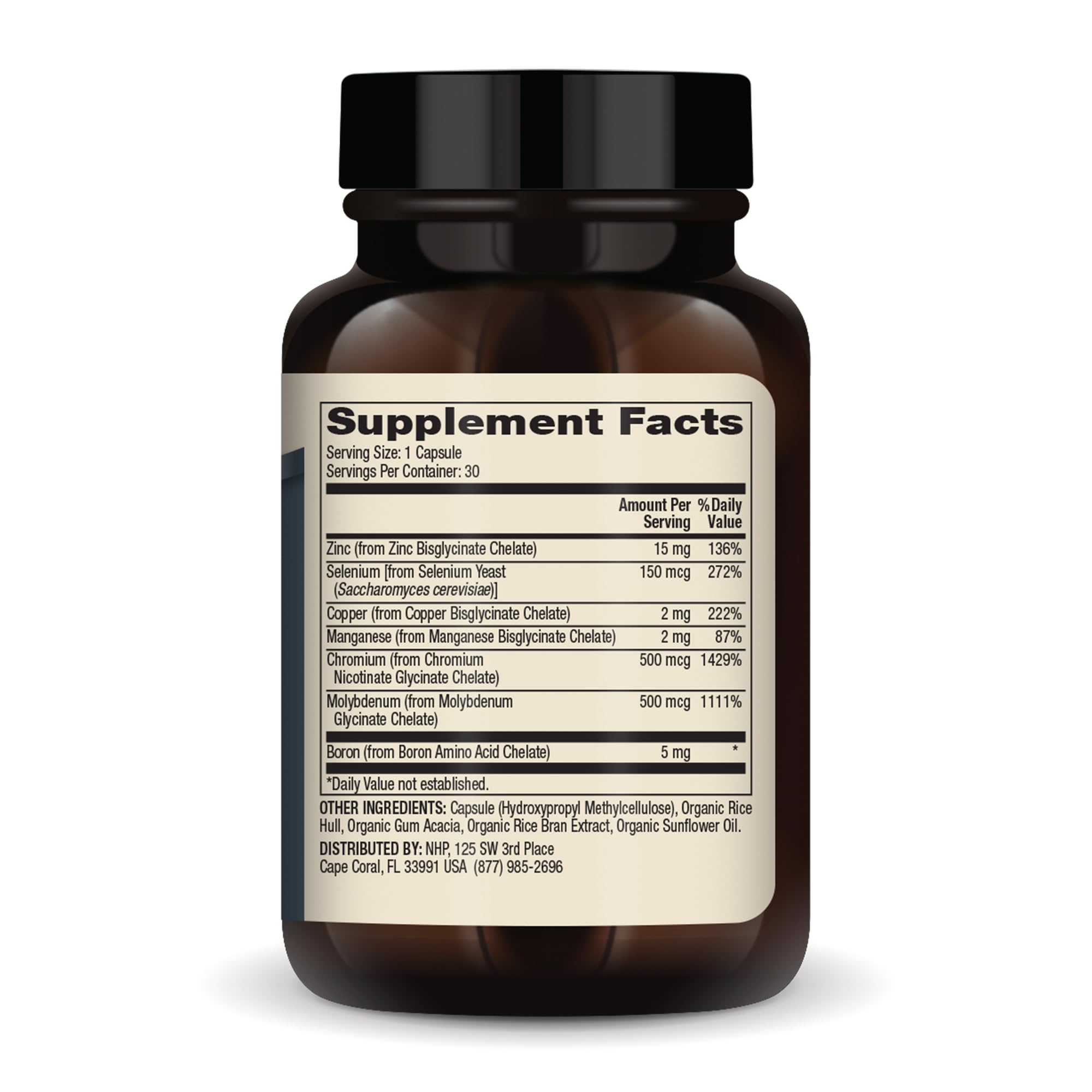 Dr. Mercola Essential Mineral Complex capsules close-up highlighting chelated minerals