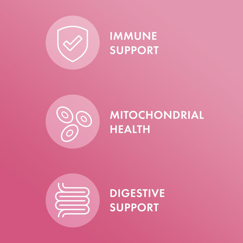 Dr. Mercola Women capsules close-up highlighting plant-based enzymes for digestion.