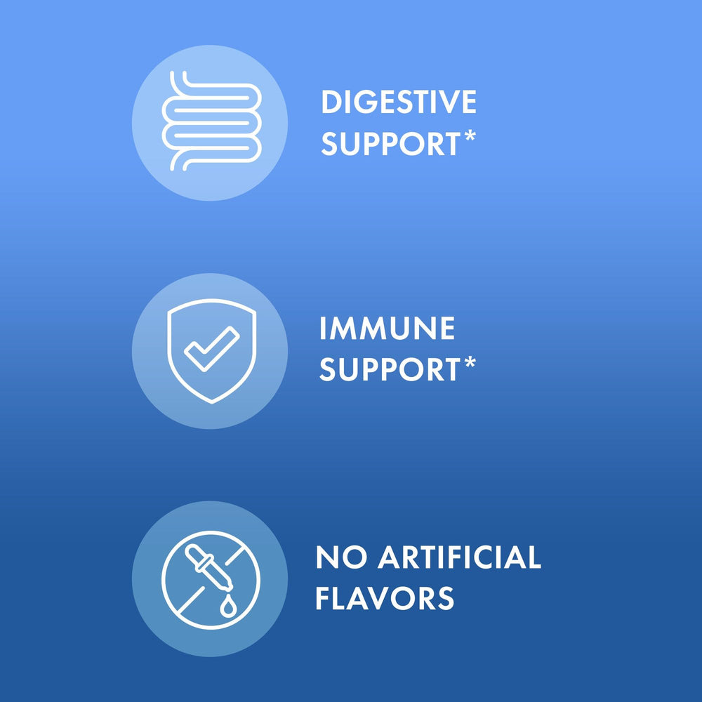 Bright, kid-friendly packaging supports easy daily probiotic routines.