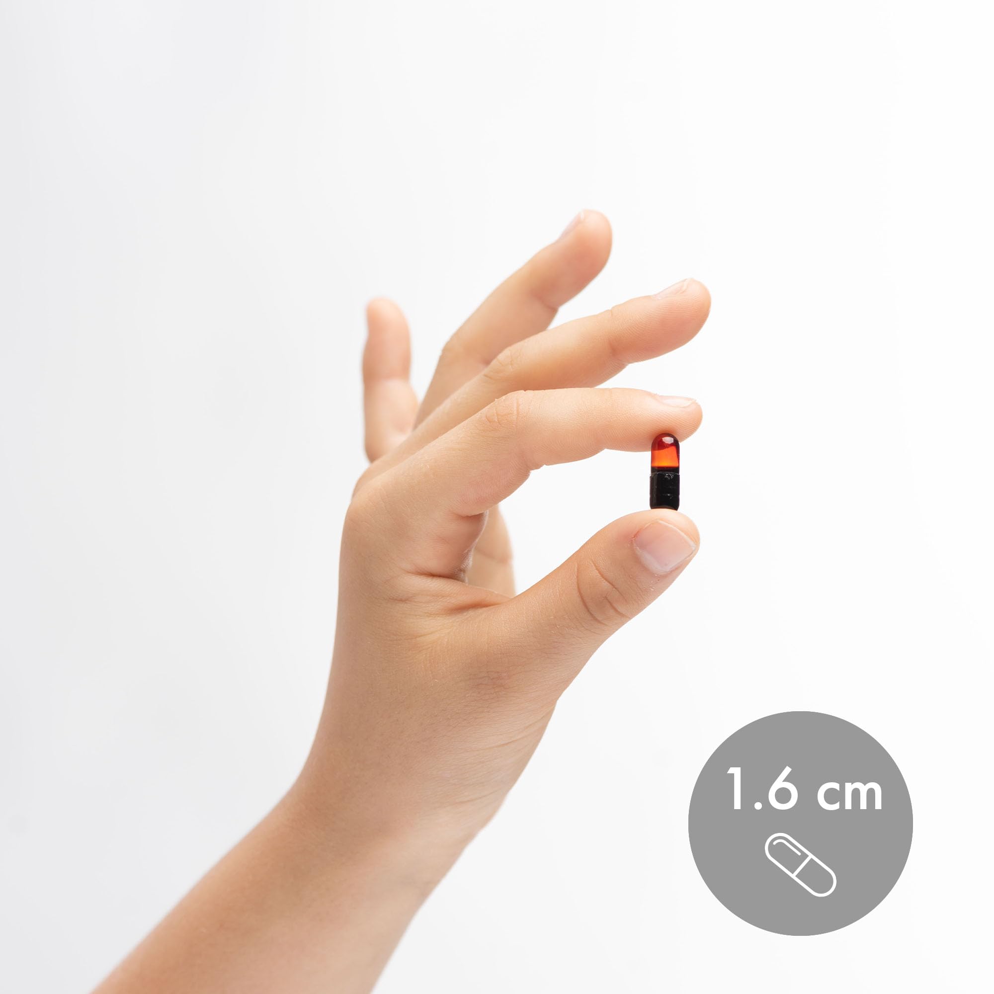 Dr. Mercola Krill Oil for Kids icons show non-GMO, gluten-free, soy-free