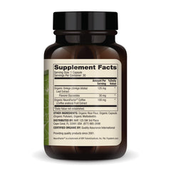 NeuroFactor coffee fruit extract combined with Dr. Mercola capsules for antioxidant support.