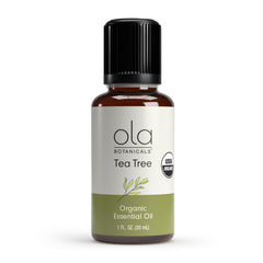 Dr. Mercola Organic Tea Tree Oil 1oz bottle for diffusion and dilution.