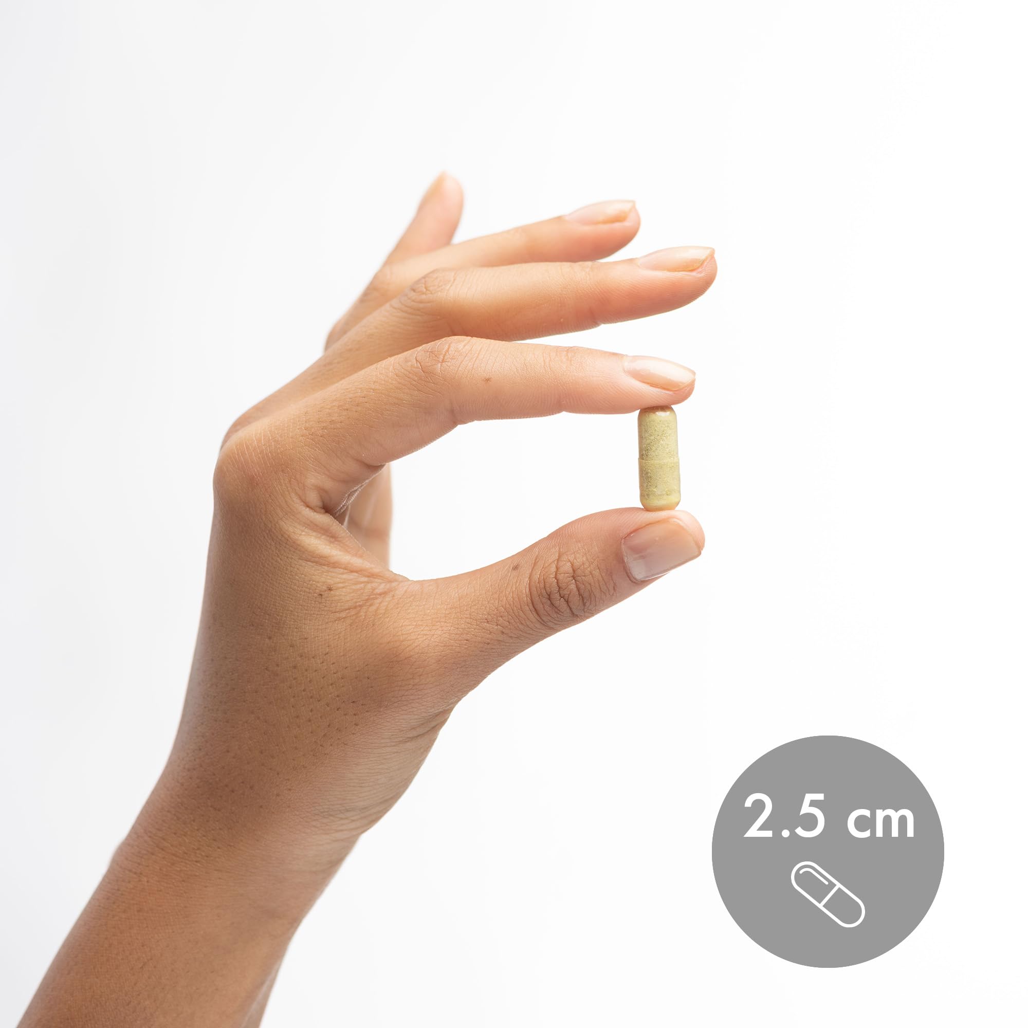 Packaging image with 60 capsules and clean-label attributes