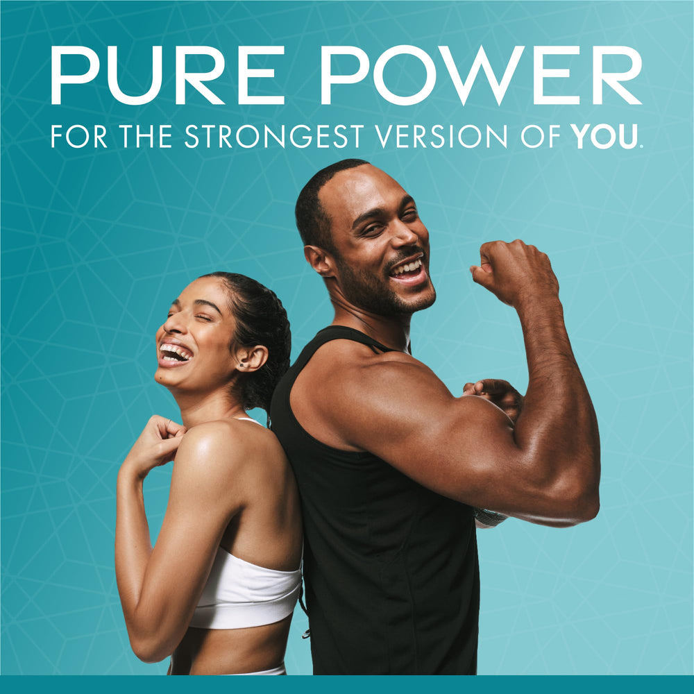 Dr. Mercola Pure Power Creatine Monohydrate packaging scene with bottle