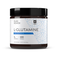 Dr. Mercola Pure Power L-Glutamine jar for everyday mixing