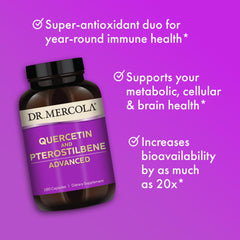 Dr Mercola Quercetin Phytosome diagram illustrates superior absorption in daily use