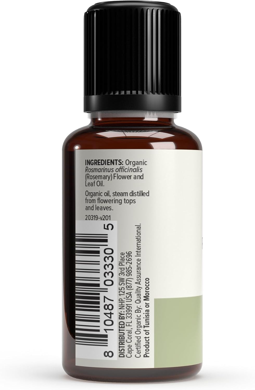 Dr. Mercola Rosemary Essential Oil used with a diffuser to purify air and energize.