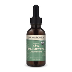 Dr. Mercola Saw Palmetto Liquid Drops bottle for urinary support