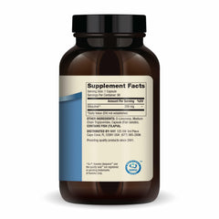 Close-up of Dr. Mercola Ubiquinol capsules for convenient daily supplementation.