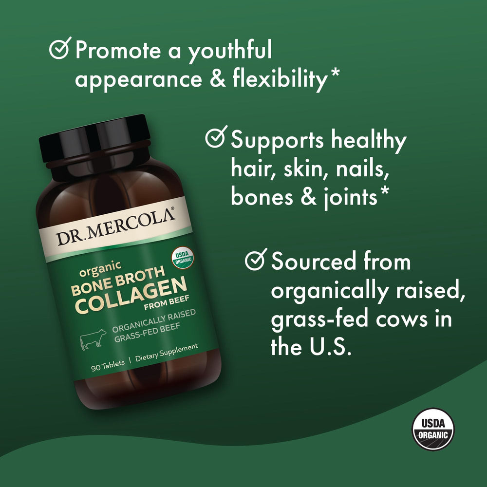 USDA Organic seal on Dr Mercola label