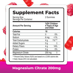 DR. MORITZ adults magnesium gummies raspberry for mood balance support