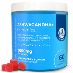 DR. MORITZ Ashwagandha Gummies bottle front for calm support