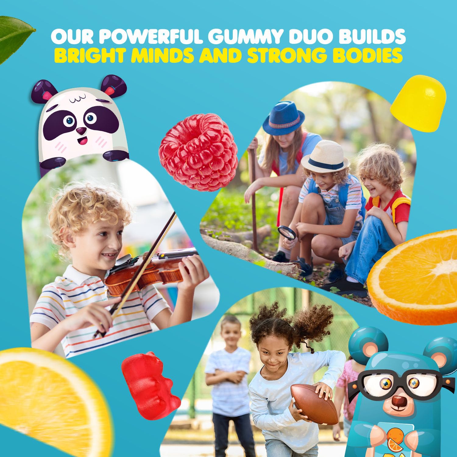 Bundle packaging showing both DR. MORITZ magnesium and omega-3 gummies.