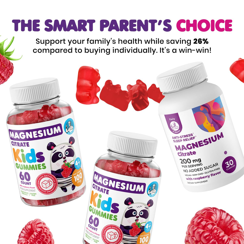 DR. MORITZ gummies made with non-GMO, gluten-free ingredients for clean nutrition.