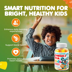 DR. MORITZ Kids Multivitamins bottle emphasizes 12 nutrients for immune support.