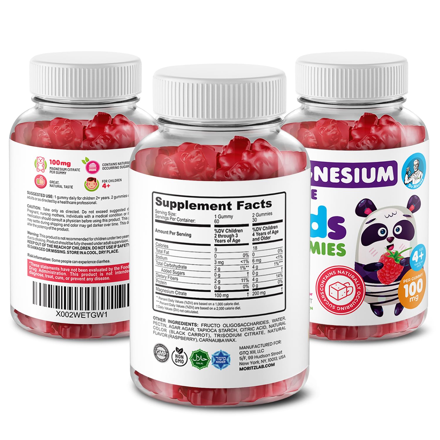 DR. MORITZ Lemon-Orange omega-3 gummies for daily wellness.