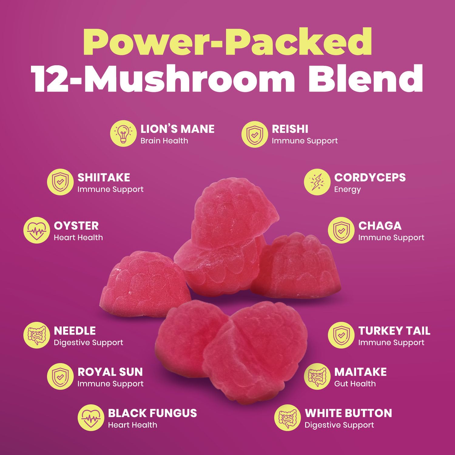 DR. MORITZ Lions Mane Gummies kid-friendly texture for kids 4+