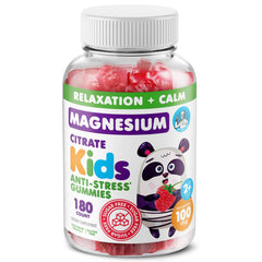 DR. MORITZ Sugar-Free Calm Magnesium Gummies bottle in raspberry flavor for relaxed evenings