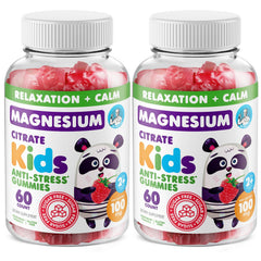 DR. MORITZ sugar-free calm magnesium gummies raspberry bottle support relaxation for all ages