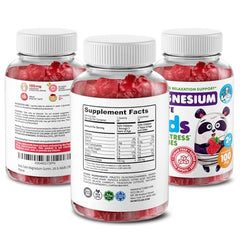 DR. MORITZ magnesium gummies closeup with raspberry flavor for easy nightly routine