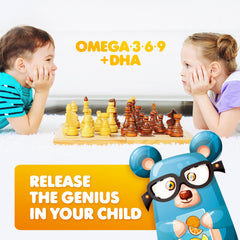 DR. MORITZ vegan DHA gummies for kids supporting brain health and focus