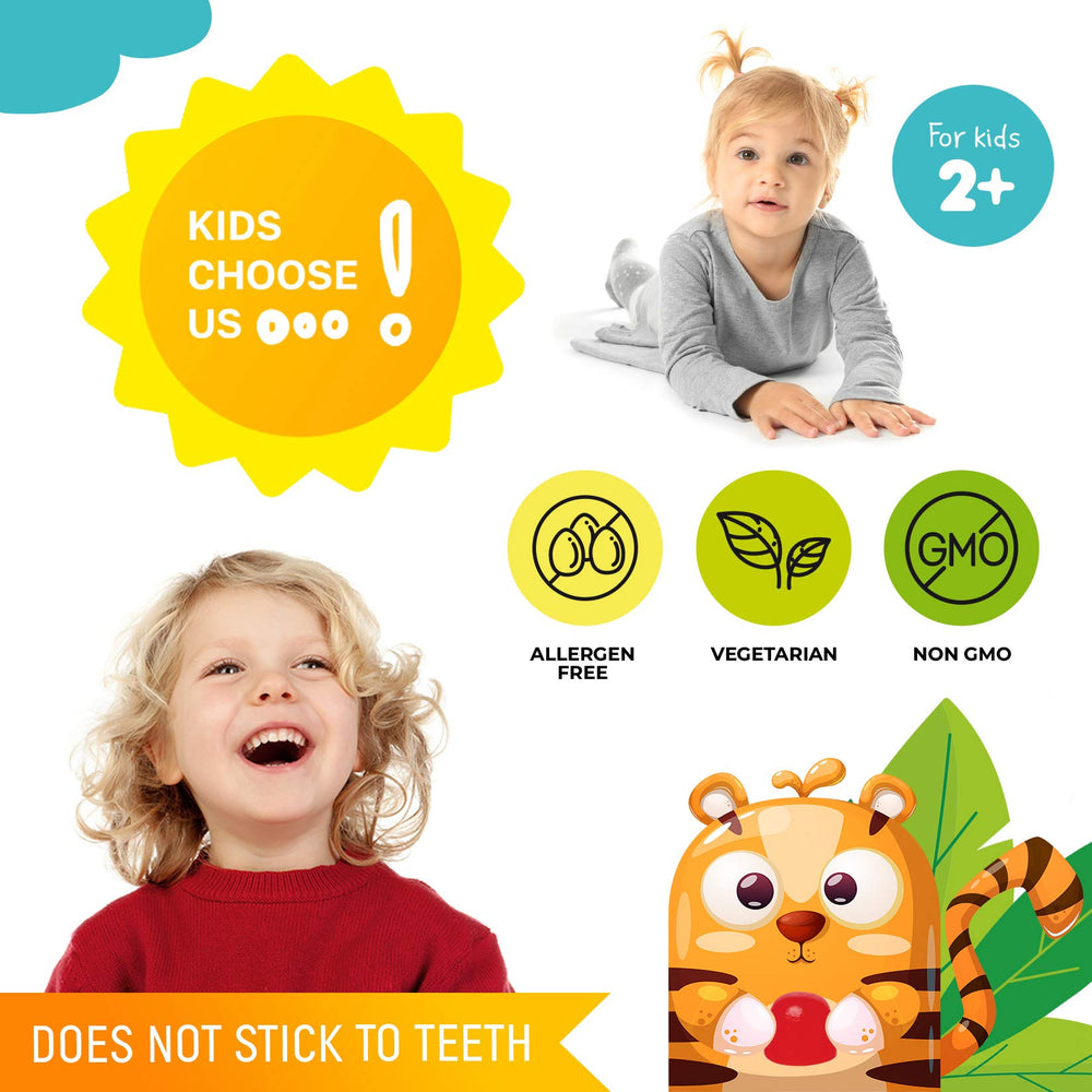 DR. MORITZ gummies are tooth-friendly and easy to chew.