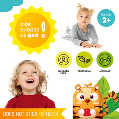 DR. MORITZ gummies are tooth-friendly and easy to chew.
