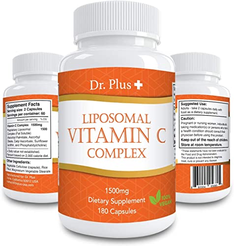 Dr.Plus Liposomal Vitamin C benefits infographic illustrating immune support potential