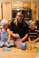 Dr. Price's Cal-Mag Vites single-serve packets ideal for home, school, work, or travel.