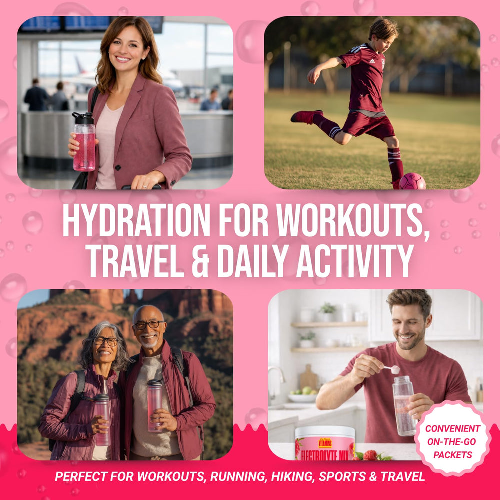 Dr. Price's Electrolytes Raspberry bulk 90 servings for long-term hydration