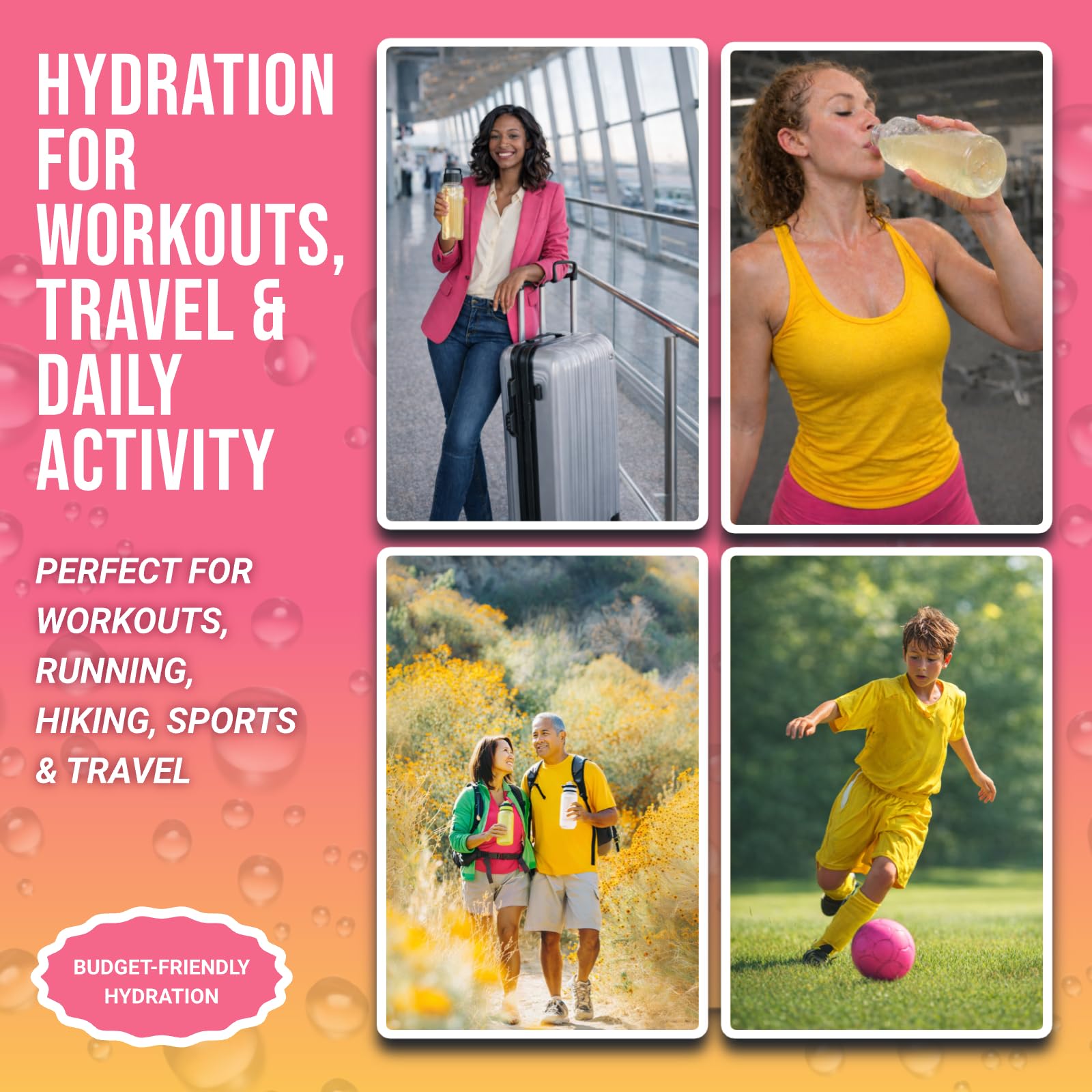 Dr. Price's Electrolytes Tropical daily-use bottle for keto-friendly hydration.