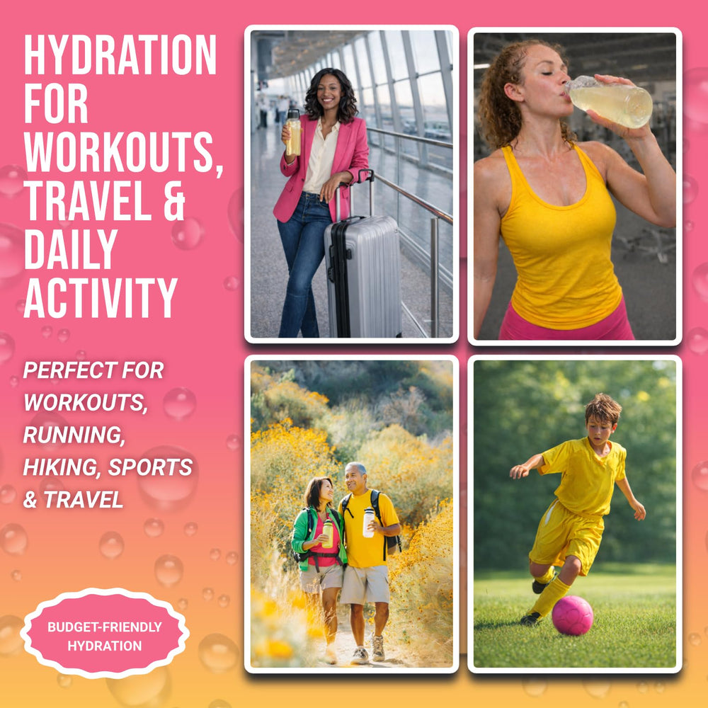 Dr. Price's Electrolytes Tropical daily-use bottle for keto-friendly hydration.