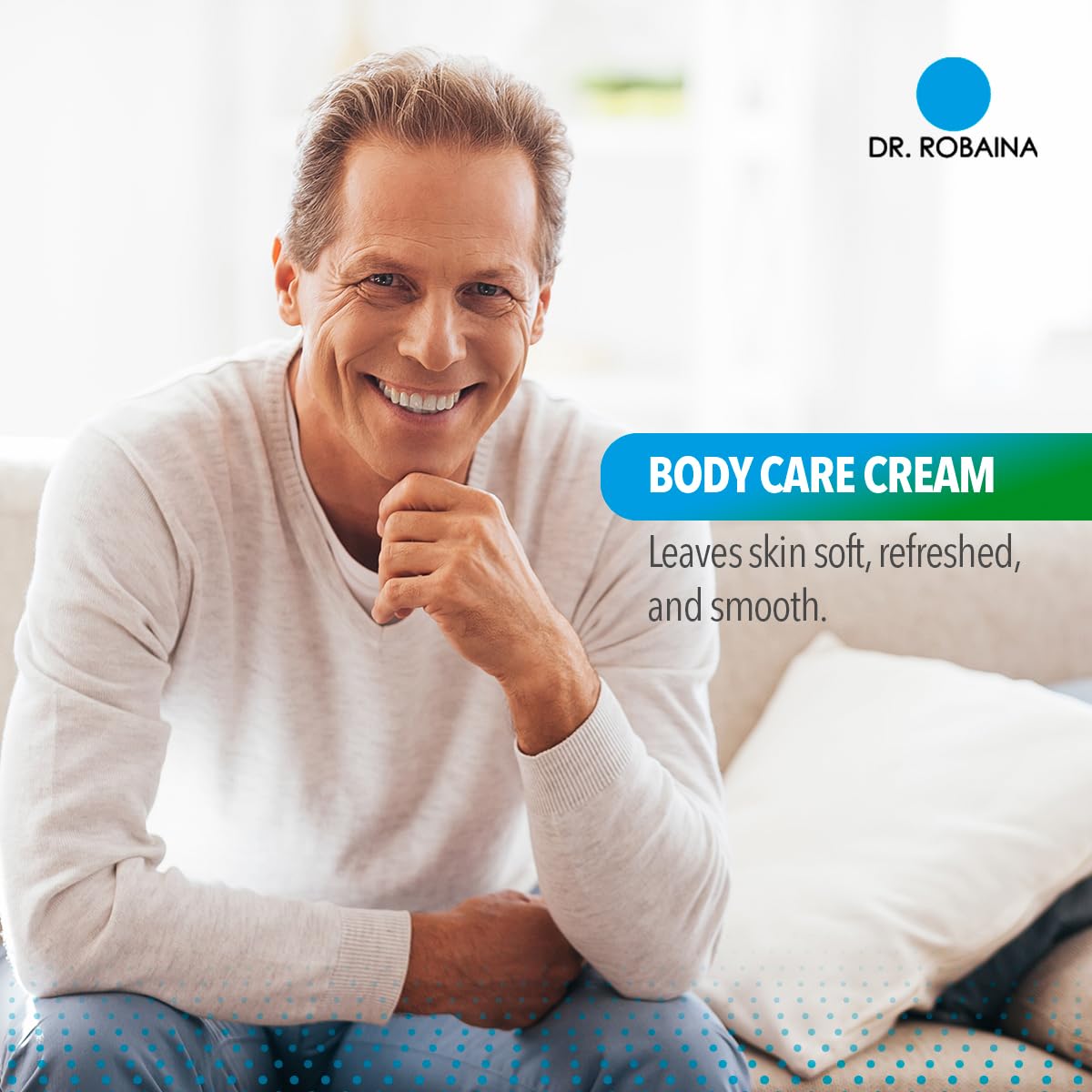 Dr. Robaina DMSO Cream silky texture on skin after workout.