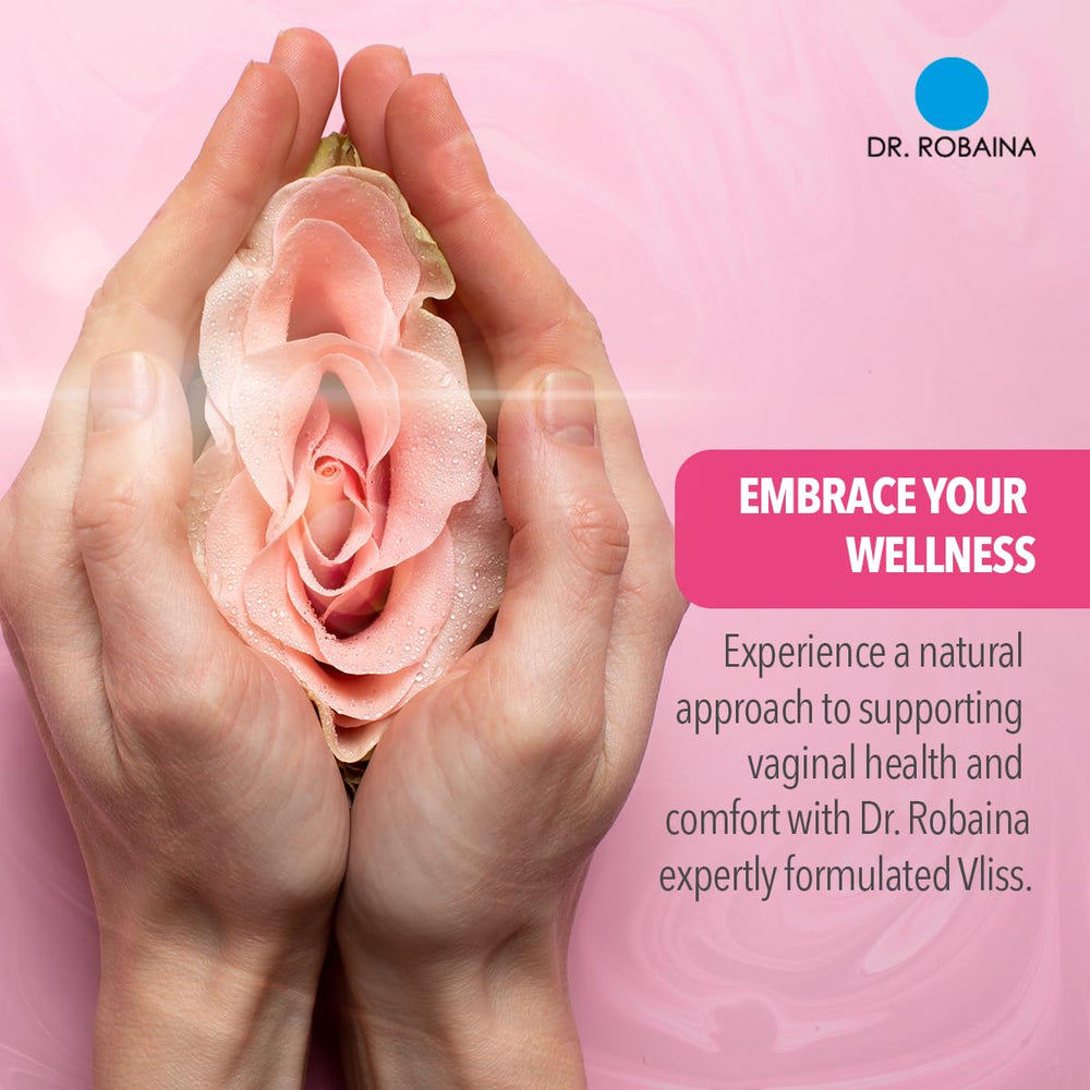 Close-up of Dr. Robaina capsules for convenient daily use.
