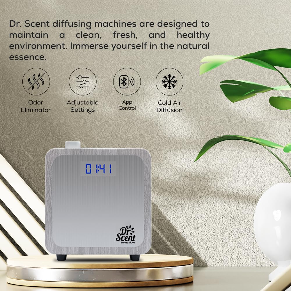 Dr Scent Breeze of Joy app interface demonstrates remote control convenience