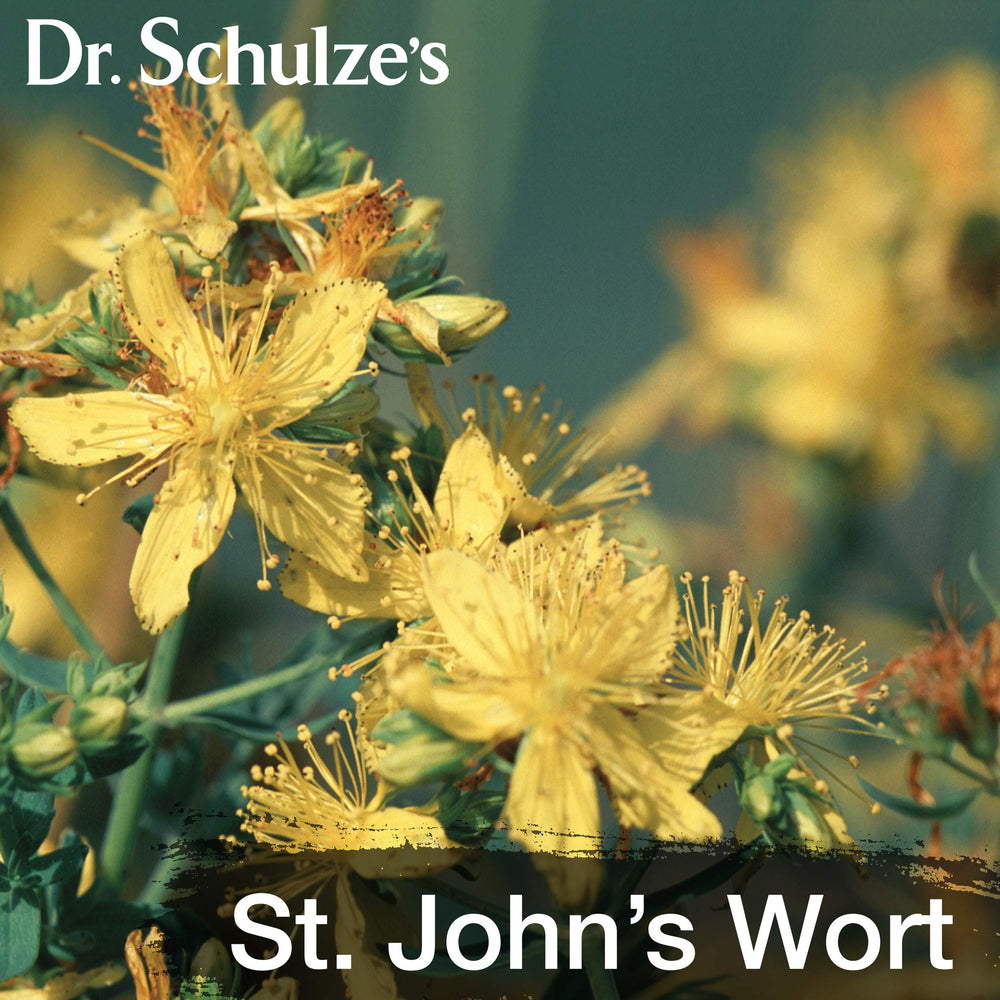 Dr. Schulze's Deep Tissue Oil with arnica and calendula for natural comfort.