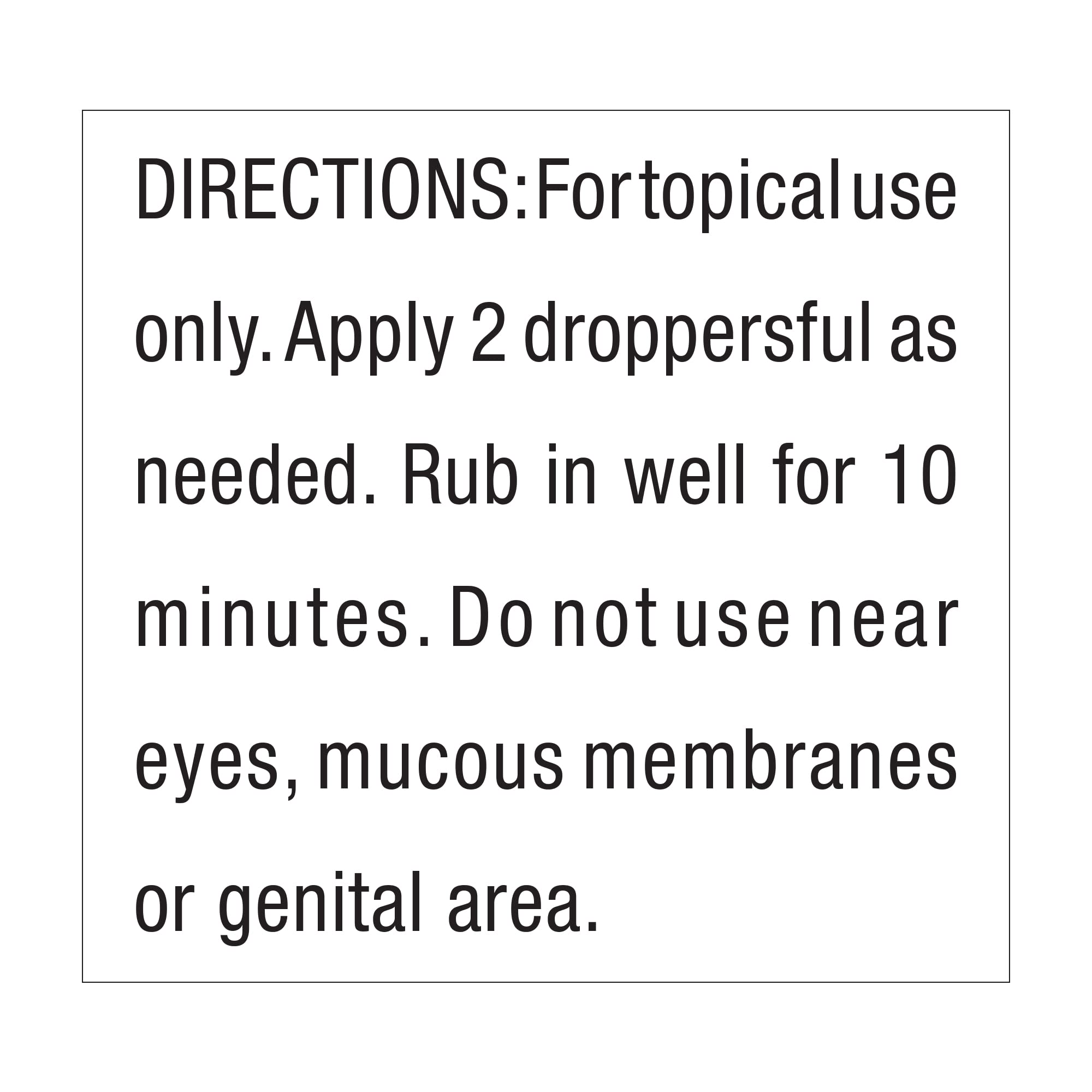 Dr. Schulze's Deep Tissue Oil herbal blend close-up with menthol.