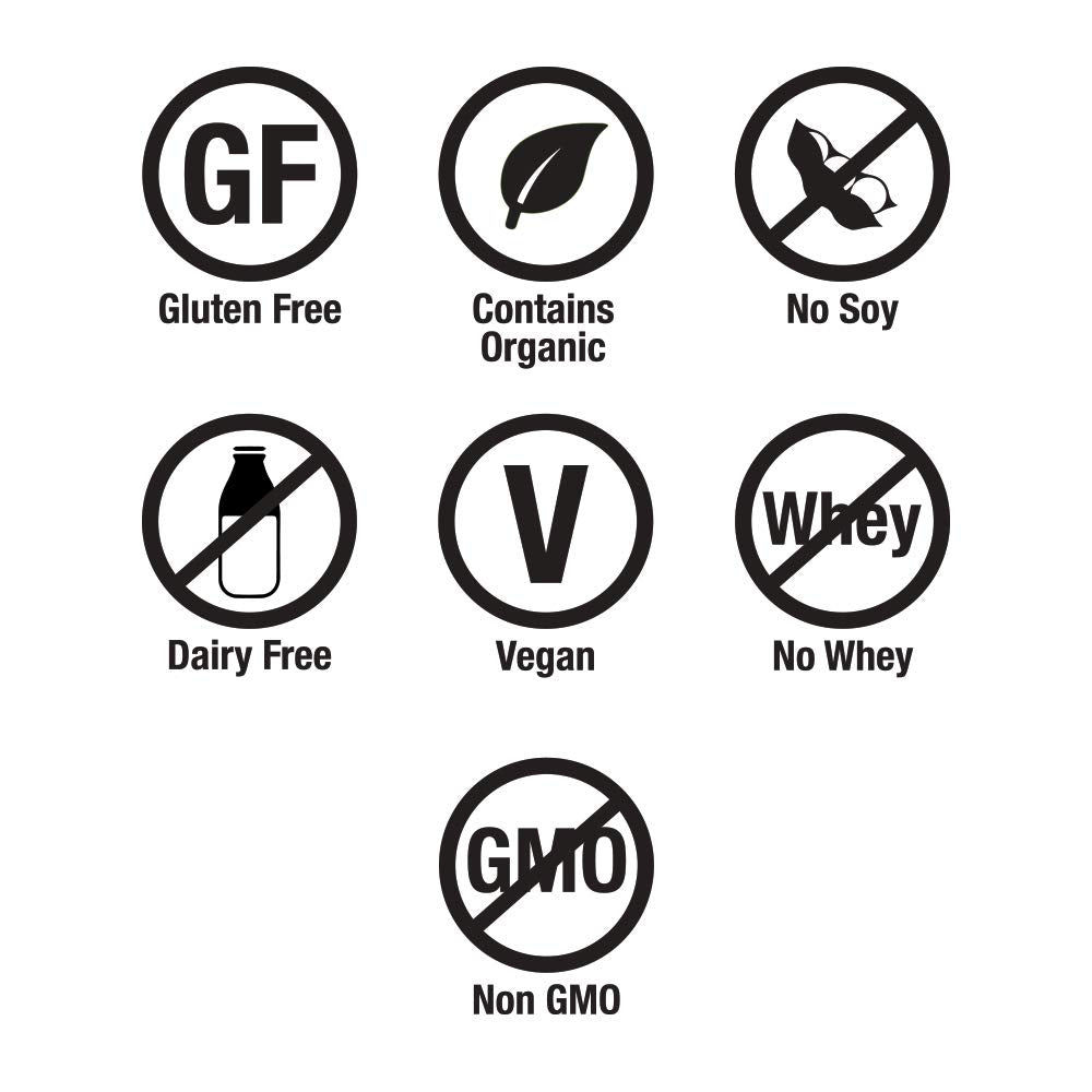 Organic fruits, vegetables, and herbs highlight natural vitamin C sources in the product.
