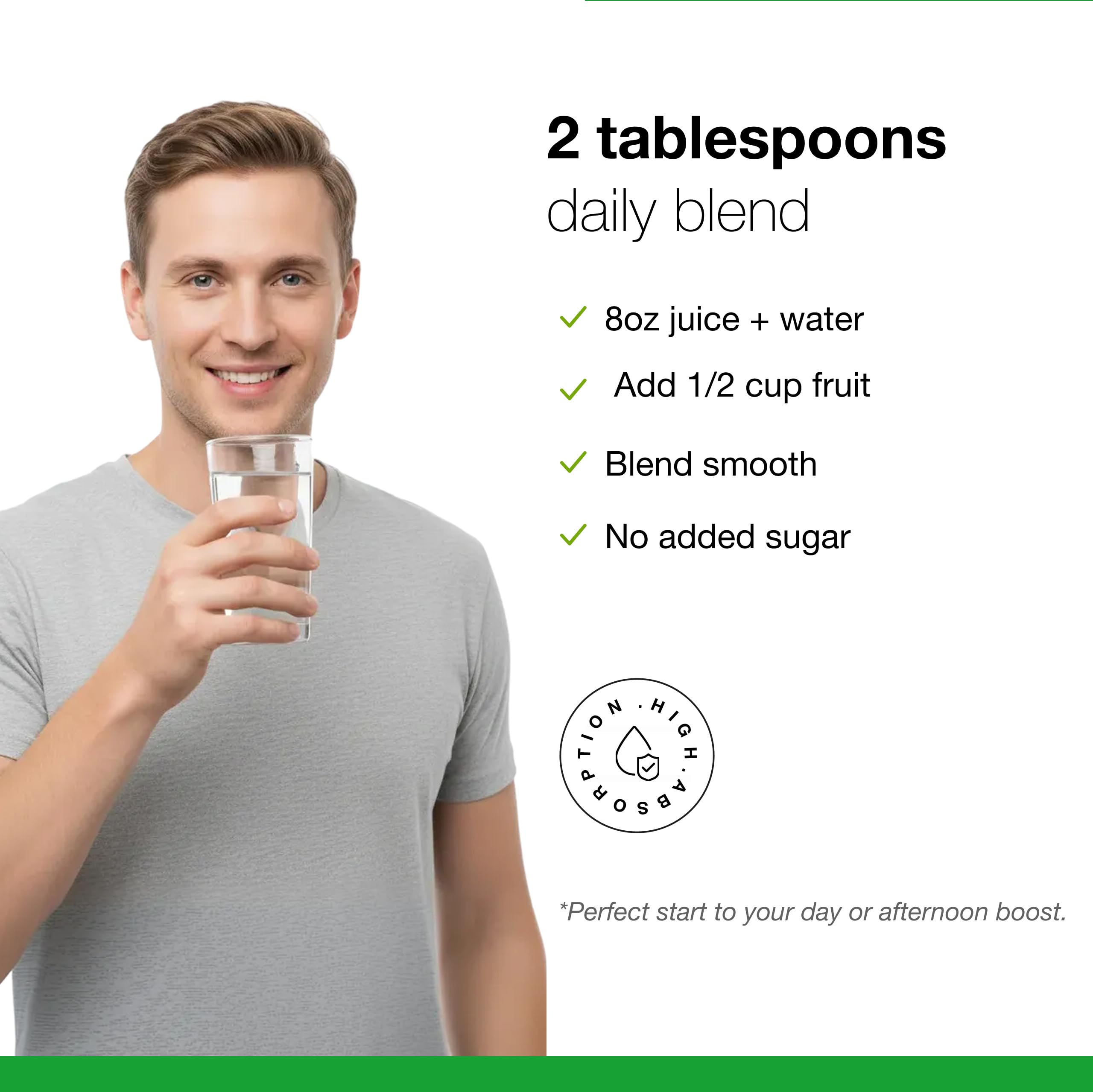 Dr. Schulze's SuperFood Plus wild-harvested ingredients indicate quality