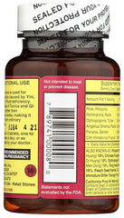 DR. SHEN'S Rhubarb Pills bottle back-label reveals usage notes and herbal ingredients for gentle digestion.