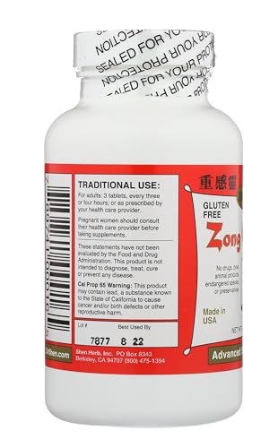 Pouring a tablet from the DR. SHEN'S Zong Gan Ling bottle for on-the-go use.