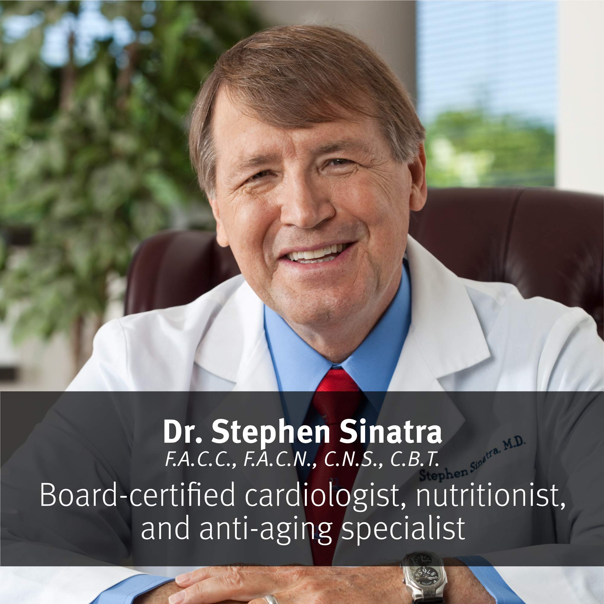 Dr. Sinatra CalaMarine daily use setup suggesting convenient daily omega-3 routine.