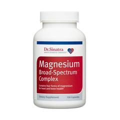 Dr. Sinatra Magnesium Broad-Spectrum bottle prepared for daily heart support