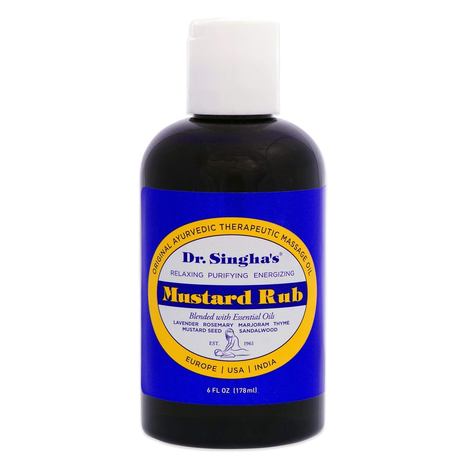Aromatherapy ambience with Dr. Singha's Mustard Rub to elevate mood
