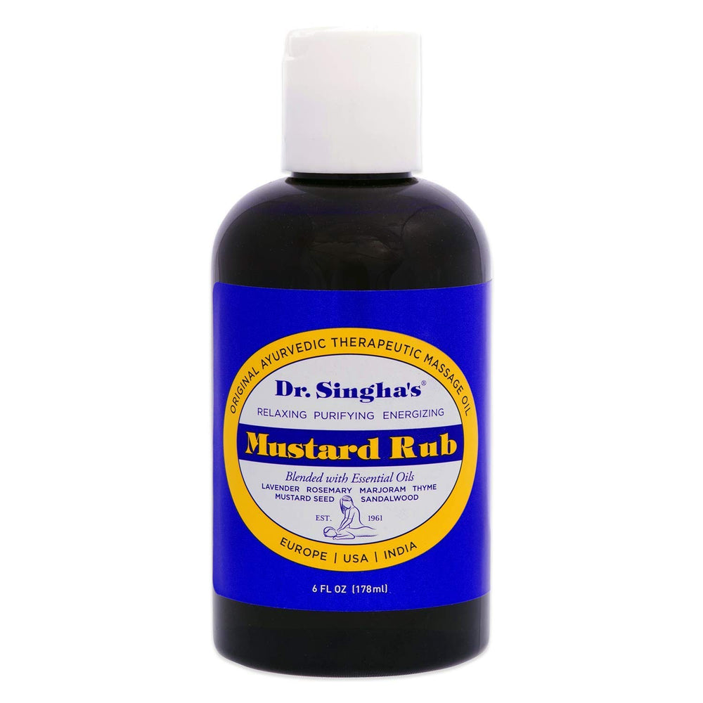 Aromatherapy ambience with Dr. Singha's Mustard Rub to elevate mood