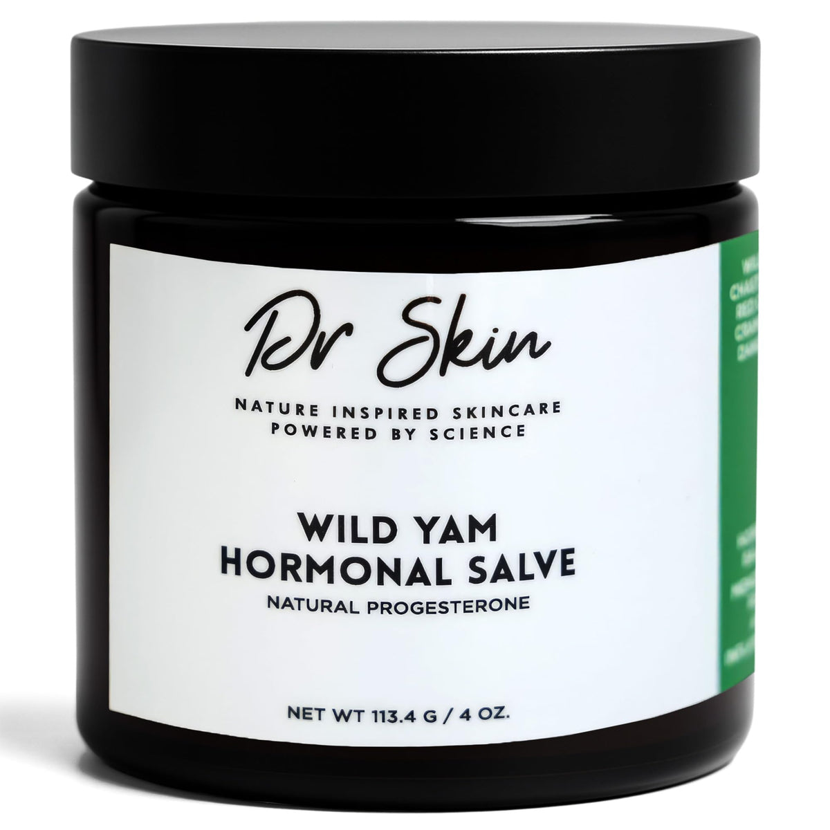 Dr Skin BEAUTY wild yam cream bottle promoting gentle hormonal balance.