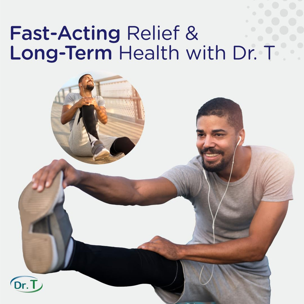 Dr. T joint health duo shown together for long-term support
